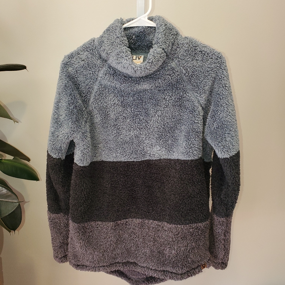 LIFE INTEGRITY EARTH SIZE SMALL COMFY SWEATER.